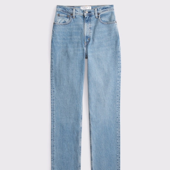 Abercrombie & Fitch Curve Love 90’s Straight Jeans - Picture 4 of 7